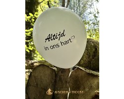 Ballon - Altijd in ons Hart - AF-SVB105 - Uitvaart - Crematie - het herdenken van een sterfdag - Afscheid & Troost