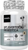 Probiotica tabletten voor honden - 120 tabletten met kipsmaak - Puur probiotica - Probiotica hond tegen jeuk - Probiotica hond - Probiotica hond darmflora - Probiotica hond puur - Probiotica hond darmen - Anti jeuk hond - van animigo