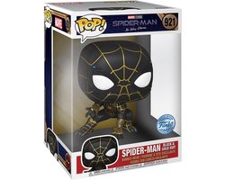 Funko Pop! Jumbo: Spider-Man : No Way Home - Spider-Man Black & Gold Suit 10" Super Sized Pop!
