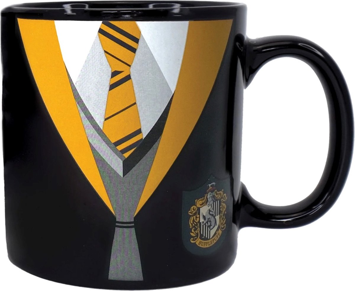 Harry Potter - Hufflepuff uniform warmteverandering mok 400ml