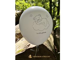 Uitvaartballon - Ballon - In stilte geboren - Sterrenkindje - AF-SVB210 - Uitvaart - Crematie - het herdenken van een sterfdag - Afscheid & Troost