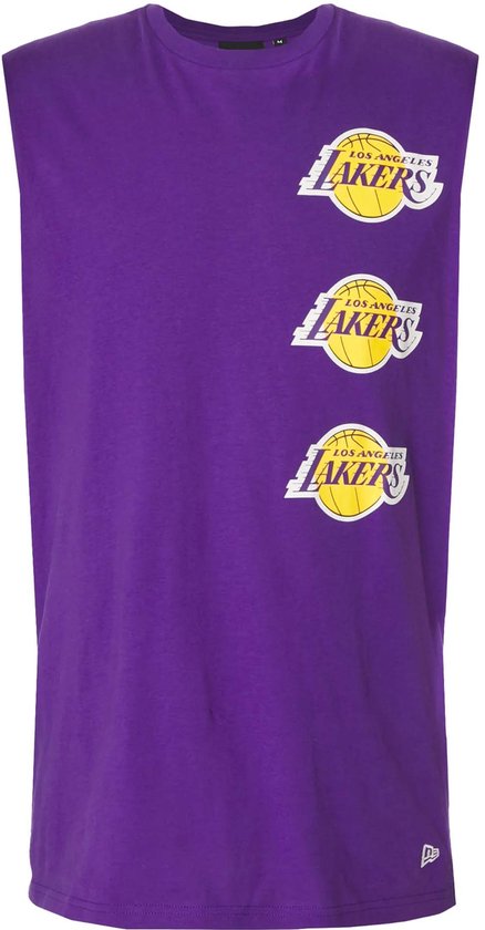 New Era Nba Mouwloos T-Shirt Loslak Trpwhi - Streetwear - Volwassen