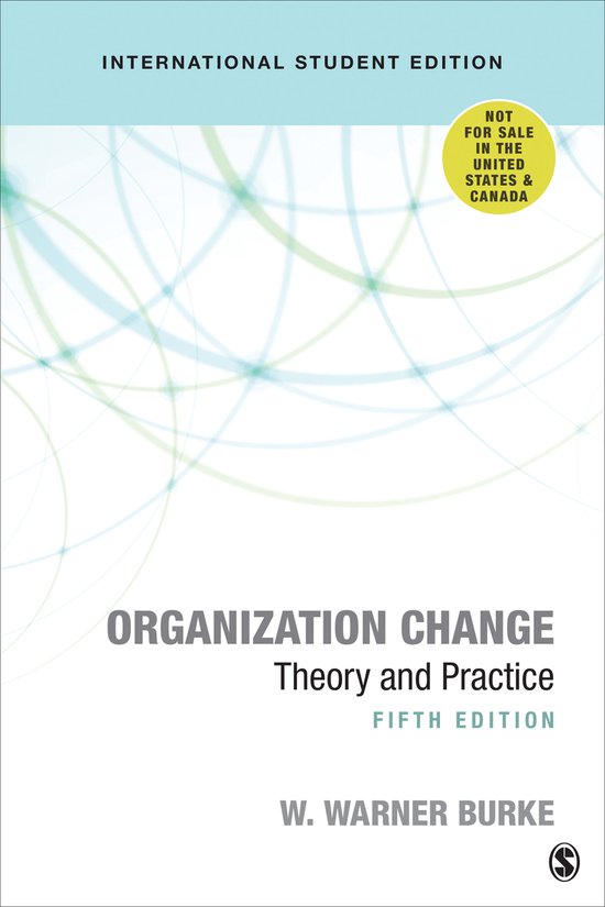 Organization Change: Theory and Practice - cover