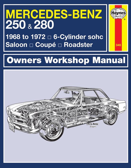 Mercedes-Benz 250 & 280 Owner'S Workshop Manual - cover