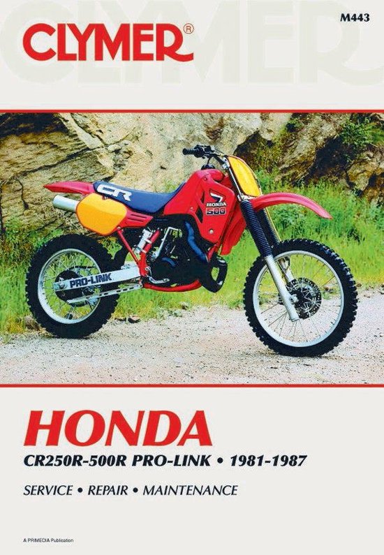 Honda Cr250-500r Pro-Link 81-87 - cover