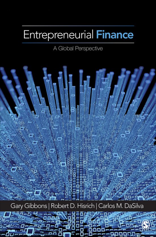 Entrepreneurial Finance: A Global Perspective - cover