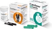 CareSens teststrips (50 st) en CareSens lancetten (100 st)