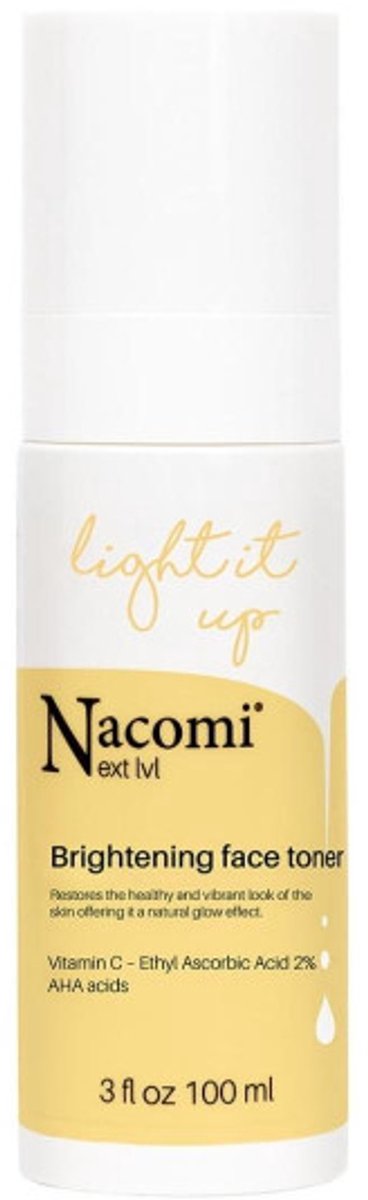 Nacomi NXT Brightening Face Toner - Light It Up 100ml.