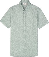Garcia Overhemd Overhemd Met Print Q41090 6792 Light Sage Mannen Maat - XL
