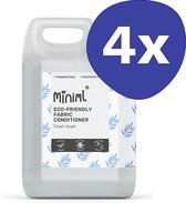 Miniml Wasverzachter Fresh Linen - 5L Refill (4x 5L)