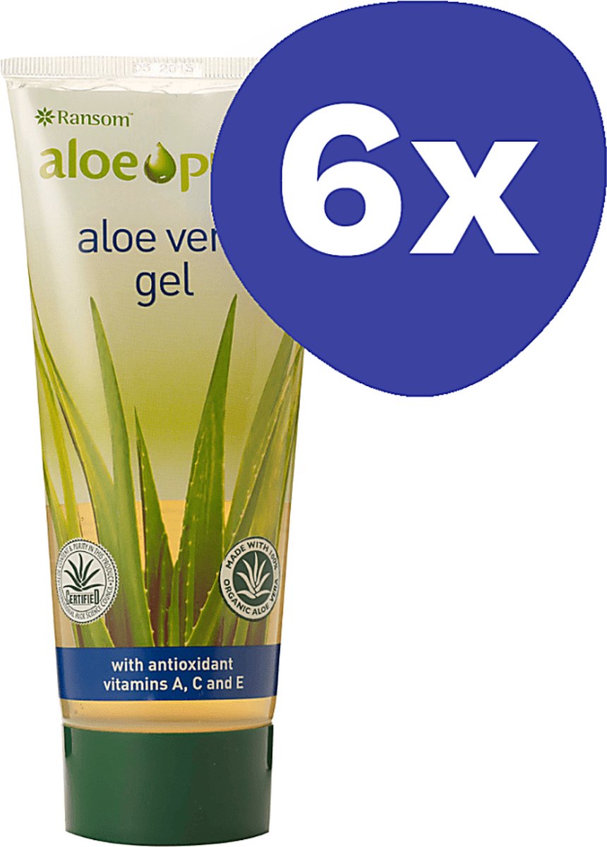 Goedkoopste Aloe Pura Aloe Vera Gel met Vitamine A, C & E (6x 200ml