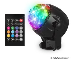 PartyFunLights -Party Lamp - LED - USB - Speaker - afstandsbediening