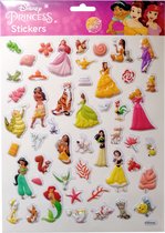 Disney Princess - Autocollants Pop -up - 50 pièces - 3D - créatif