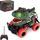Dinosaurus Auto Speelgoed - Op Afstand Bestuurbaar - Veilig & Met Hoge Kwaliteit