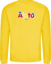 Crew sweater Buurman & Buurman Geel 5-6