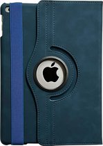 Bookcase hoesje iPad Pro 12.9 (2e génération)/ Pro 12.9 - CaseBoutique - Bleu foncé - Simili cuir