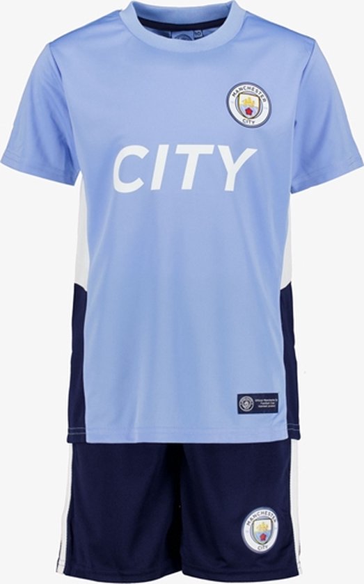 Manchester City tweedelig kinder sport set blauw