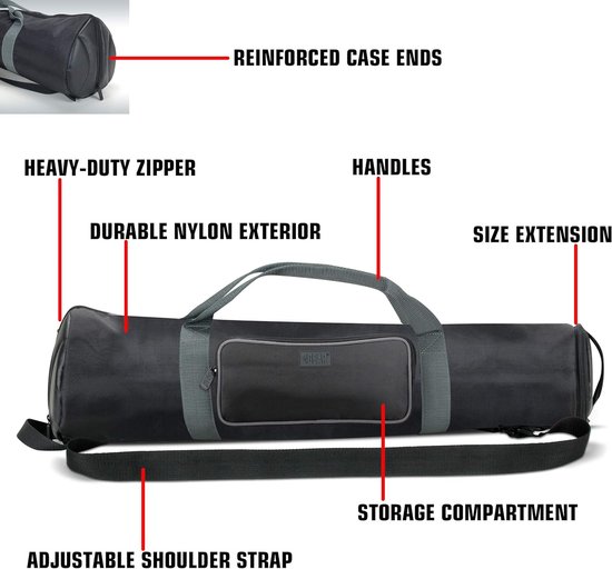 Manfrotto Sac rembourré trepieds de 80 cm - Optique Sergent Manfrotto Sac rembourré trepieds de 80 cm - Optique Sergent