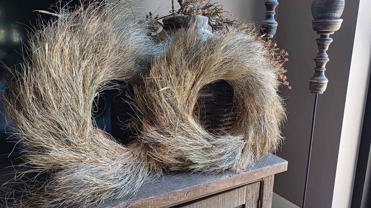 wreath dune grass 45 cm naturel