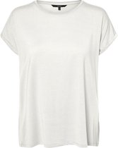 VERO MODA VMAVA PLAIN SS TOP GA JRS NOOS Dames T-shirt - Maat S