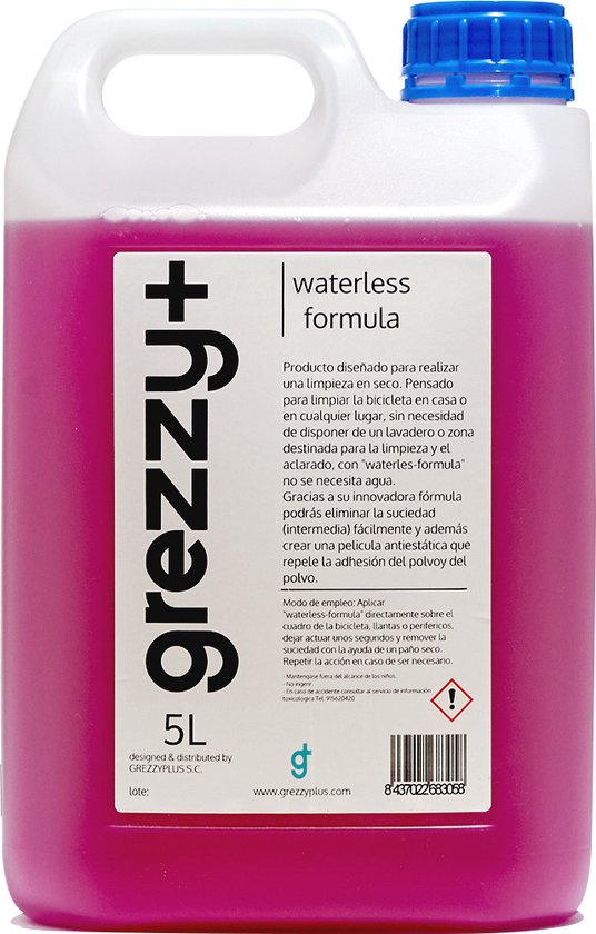 Grezzy+ Waterless-formule 5L - fietsreiniger