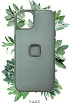 Peak Design - Mobile Everyday Fabric Case iPhone 14 Pro - Sage - Telefoonhoesje