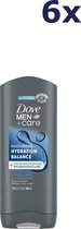 6x Dove men+care douchegel clean comfort 400 ml