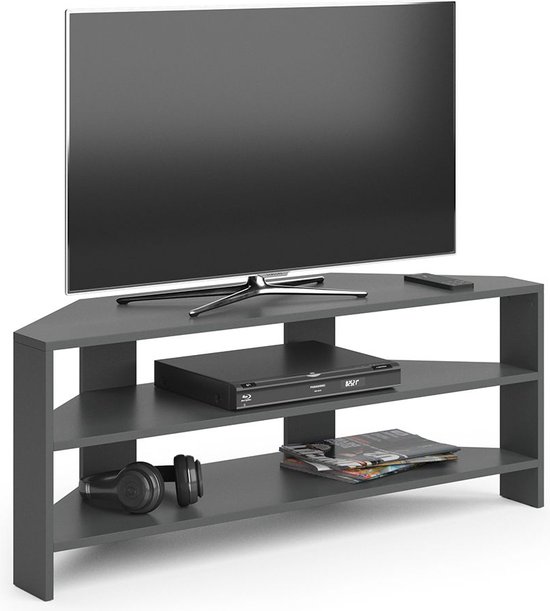 Vicco- Tv meubel, hoekmeubel, TV hoekmeubel - Antraciet, 114 x 45 cm - 4338