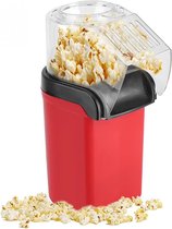 Minijoy Popcorn Machine Heteluchtsysteem - Vetvrije Popcorn Maker - 1200W – Rood – Klaar in 3 Minuten