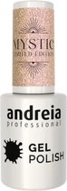 Andreia Professional - Gellak - Kleur TRANSPARANT ROZE EN GOUDEN GLITTER - Mystic Edition MS2- 10,5 ml