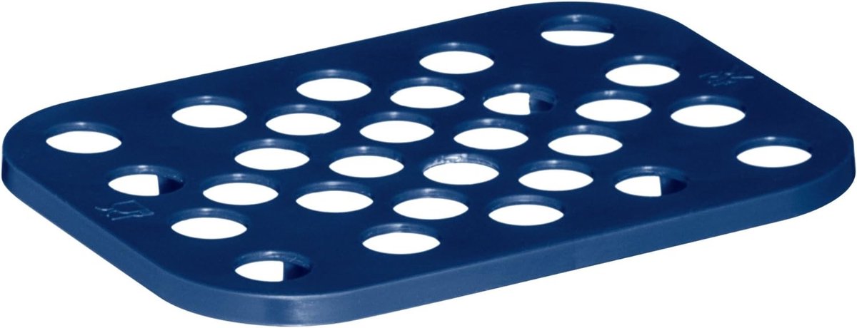 Goedkoopste Top Serve Afdruiprek, rechthoekig, 10 x 7,5 cm, reserveonderdeel voor vershouddoos, opbergdoos, kunststof, vaatwasmachinebestendig