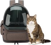 Rugzak Voor Huisdieren - Transparant - Draagtas Kat - Transport tas - Draagtas hond - Reistas kat - Draagmand kat - Rugzak kat - Draagzak kat