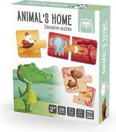 Eurekakids Combi Puzzel Dieren - Animal's Home - Educatief