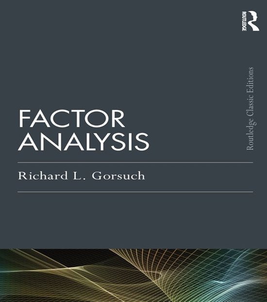 Factor  Analysis - cover