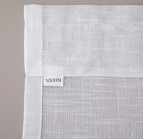 Beige Linnen Borduurwerk Keukengordijn, Cafégordijn, Gehaakte Tassel Boorder Landhuisstijl Vintage Woonkamer Slaapkamer Bistrogordijnen Vitrage 150 X 70 Cm Set Van 2