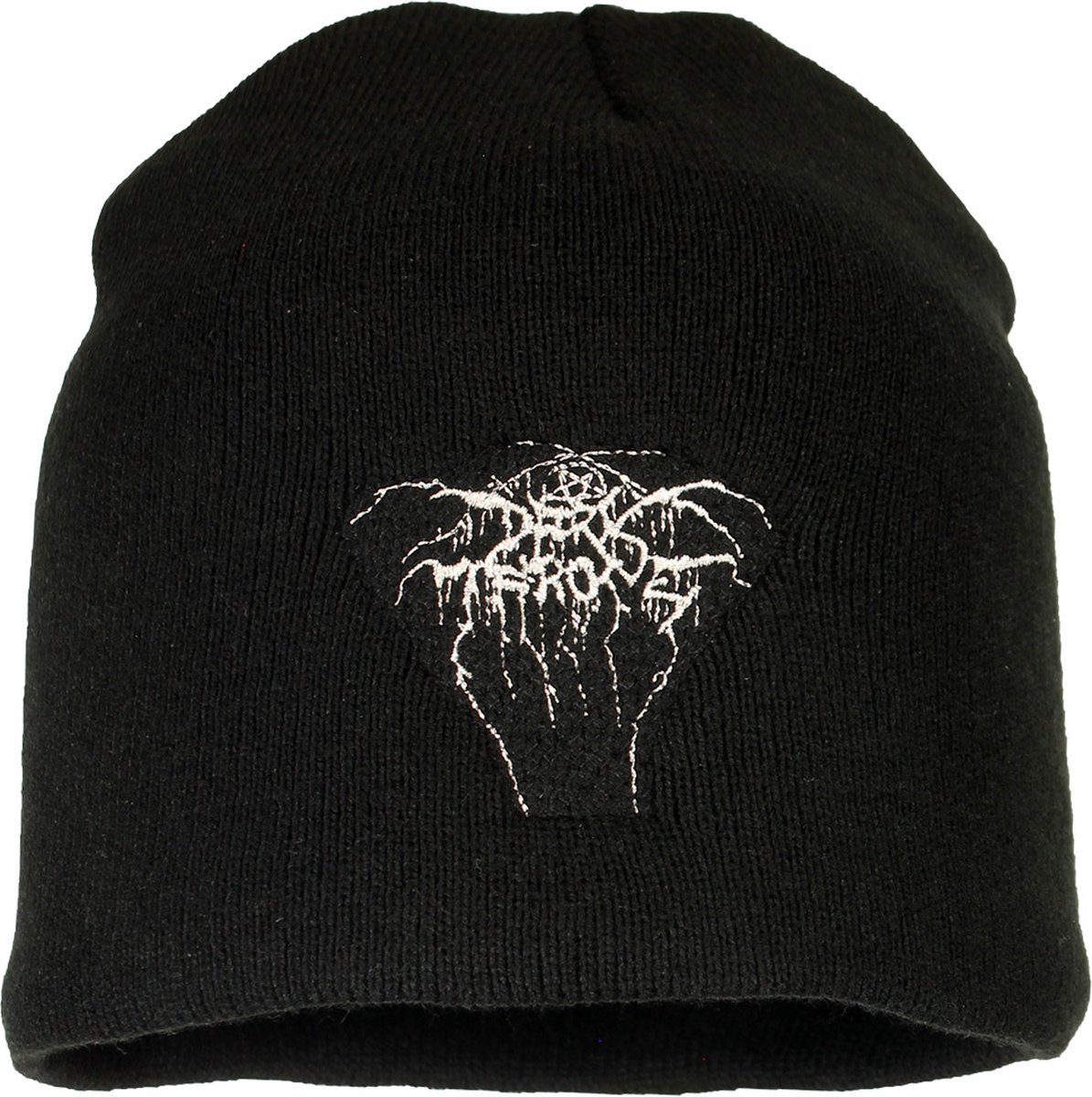 Darkthrone Logo Beanie Muts Zwart - Officiële Merchandise
