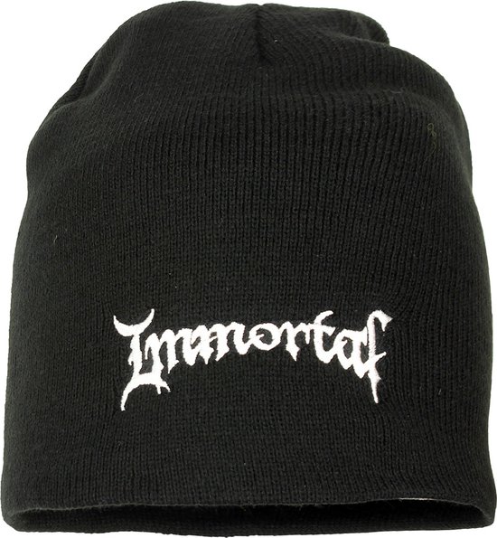 Immortal Band Logo Beanie Muts - Officiële Merchandise