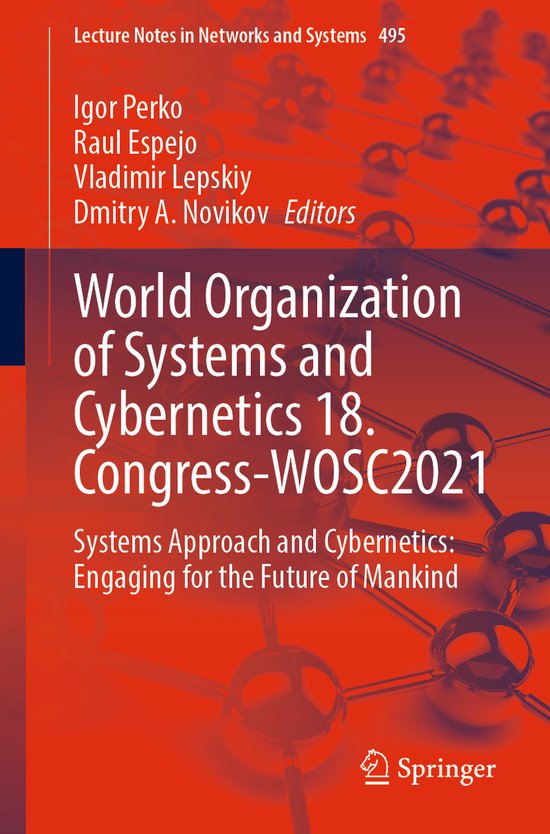 Lecture Notes in Networks and Systems495- World Organization ... - cover