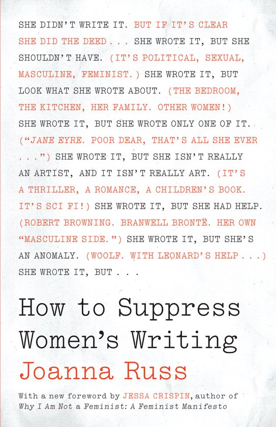 How to Suppress Women's Writing
