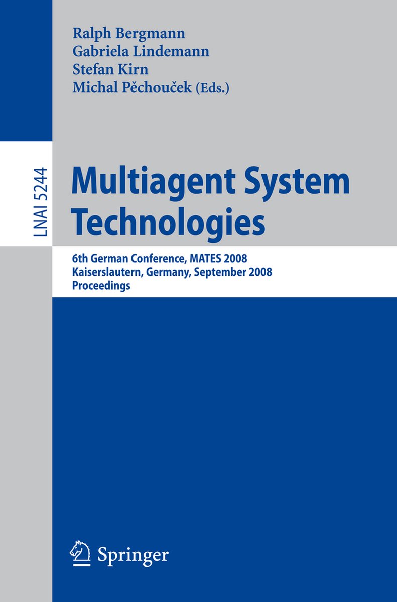 Multiagent System Technologies van