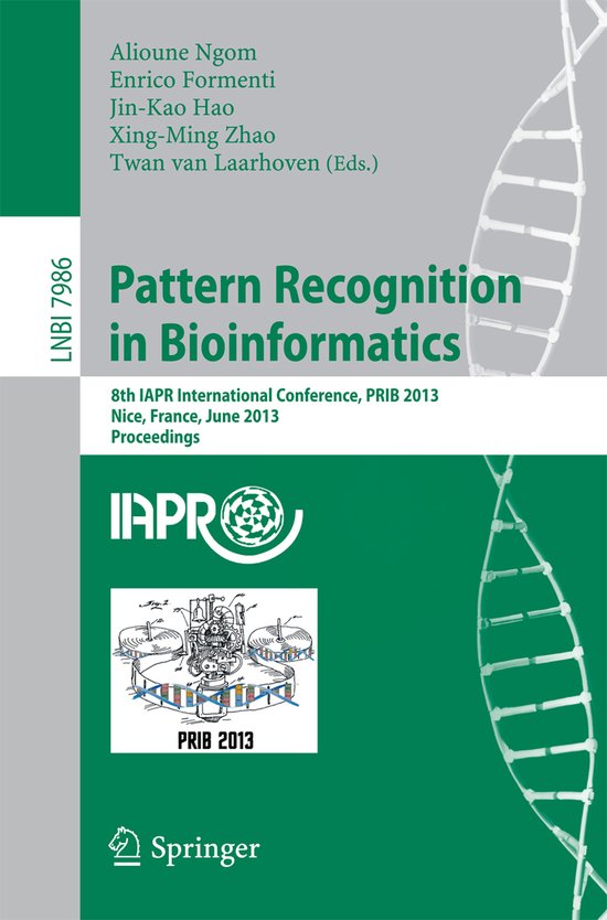 Pattern Recognition in Bioinformatics - cover