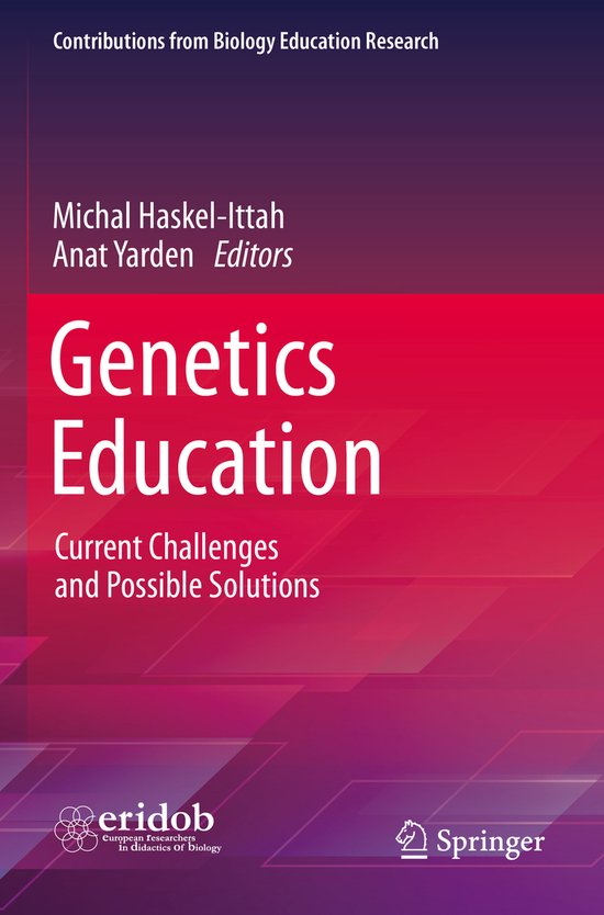 Contributions from Biology Education Research- Genetics Educ ... - cover
