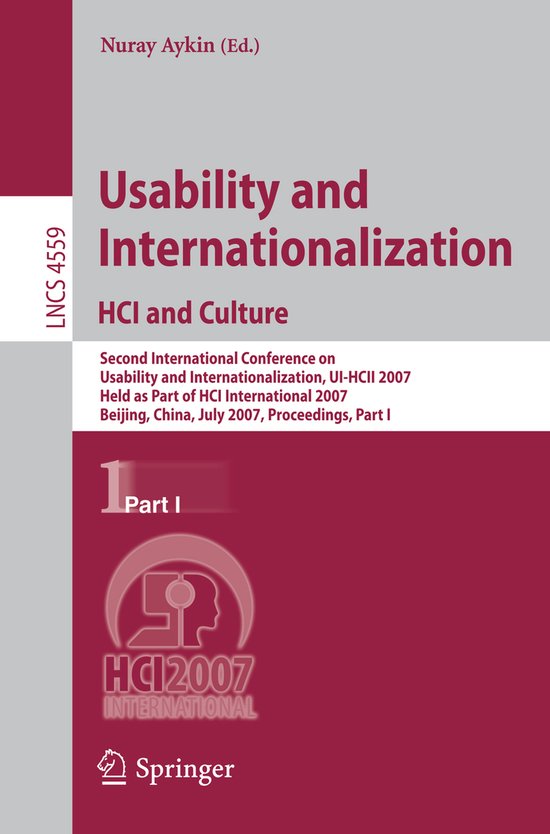 Usability and Internationalization - cover