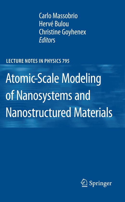 Atomic-Scale Modeling of Nanosystems and Nanostructured Mate ... - cover