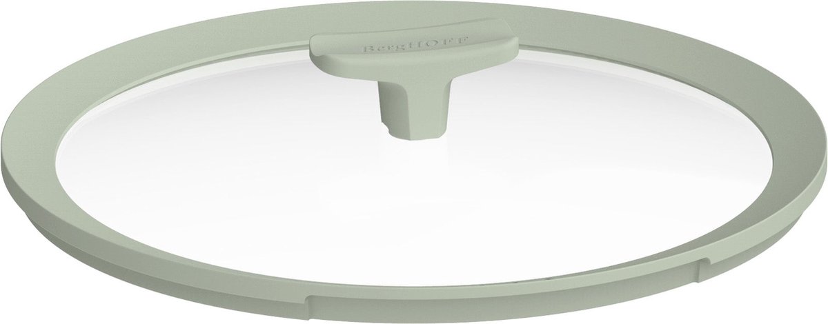 LEO Glazen deksel Balance Sage - Ø 32cm - Groen -
