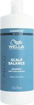 Wella Professionals - INVIGO SCALP BALANCE - Scalp Balance Oily Scalp (Aqua Pure) Shampoo - Shampoo voor de gevoelige hoofdhuid - 1L