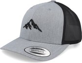 Hatstore- Mountain 3d Heather/Black Trucker - Wild Spirit Cap