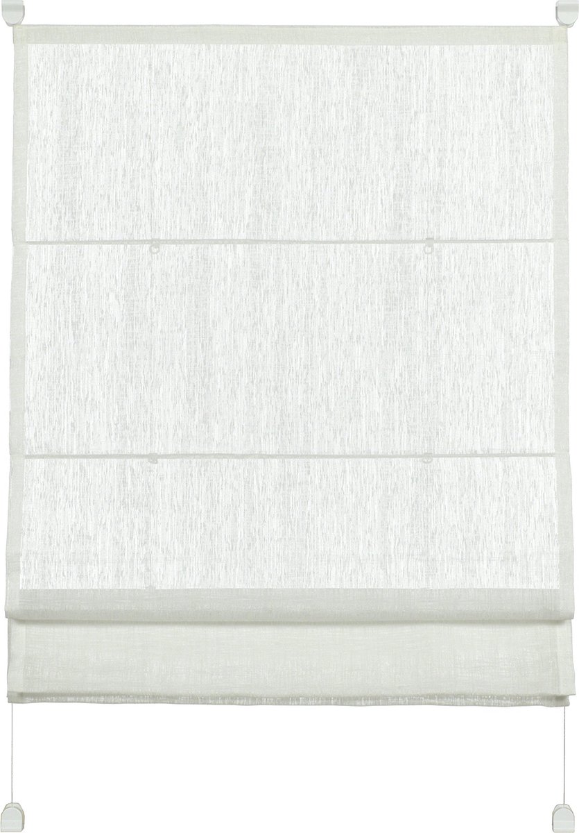 100 x 140 cm EasyFix transparante Romeinse kap, Wit