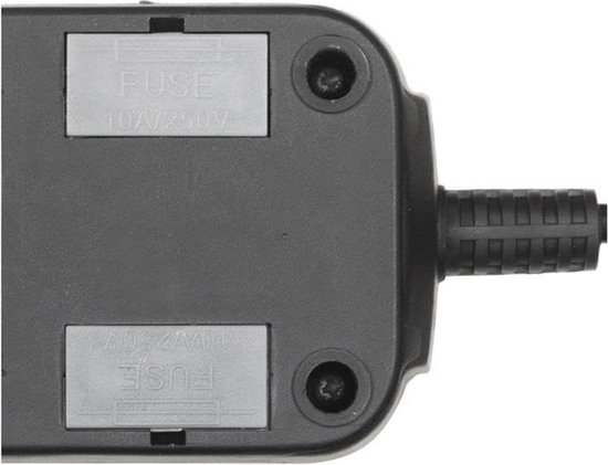 Extension d'alimentation LESTAR LV530W 2,5M 230 prise (s) CA Intérieur Zwart, Blauw