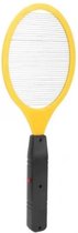 Go Go Gadget - Vliegenmepper - Tennisracket voor insecten - Anti-vliegen - Zapper - Anti muggen en vliegen - Swatter - Werkt op batterijen - 1 stuk - Geel